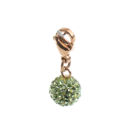 Perlina Folli Follie 3P16FAVER Verde 2 cm di Folli Follie, Bead Charm - Rif: S0357444, Prezzo: 11,57 €, Sconto: %