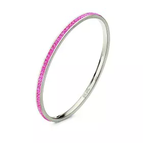 Bracelet Folli Follie 3B13F010D Pink (17 cm) by Folli Follie, Bangles - Ref: S0359353, Price: 22,34 €, Discount: %