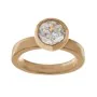 Anillo Mujer Folli Follie 3R9S133YC-50 (10) de Folli Follie, Anillos - Ref: S0359620, Precio: 17,42 €, Descuento: %