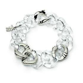 Bracelet Femme Folli Follie 4B1F004C 17 cm de Folli Follie, Bracelets - Réf : S0359625, Prix : 38,96 €, Remise : %