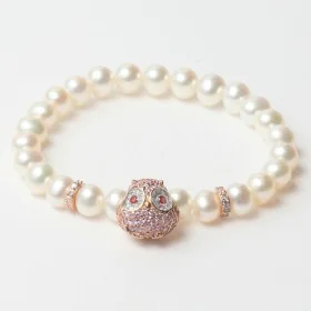 Ladies' Bracelet Lancaster JLA-BR-OWL-2-WH 16 mm by Lancaster, Bracelets - Ref: S0361235, Price: 19,15 €, Discount: %