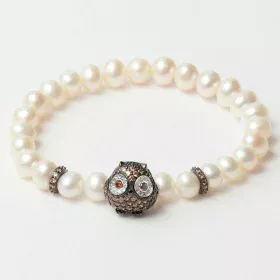 Ladies' Bracelet Lancaster JLA-BR-OWL-4-WH 16 mm by Lancaster, Bracelets - Ref: S0361239, Price: 18,61 €, Discount: %