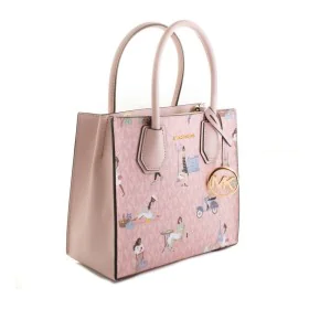 Sac-à-main Femme Michael Kors 35S2G5CM2V-DK-PWBLSH-ML Rose 22 x 19 x 9 cm de Michael Kors, Sacs portés épaule - Réf : S036389...