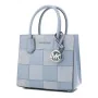 Sac-à-main Femme Michael Kors 35S2SM9M6S-PALE-BLU-MLT Bleu 22 x 19 x 10 cm de Michael Kors, Sacs portés épaule - Réf : S03646...