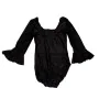 Body Flamenco BD002-M Negro (M) de BigBuy Sport, Mujer - Ref: S0364754, Precio: 22,98 €, Descuento: %