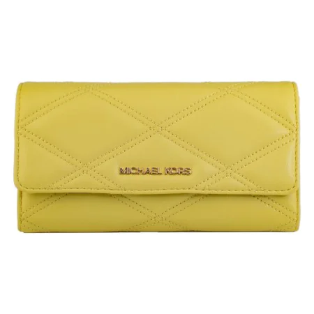 Portamonete Michael Kors 35S2GTVF3U-SUNSHINE Giallo di Michael Kors, Portafogli e portamonete - Rif: S0365183, Prezzo: 100,61...