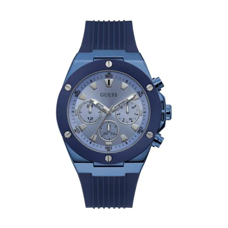 Orologio Unisex Guess GW0057G3 (Ø 46 mm) di Guess, Orologi da polso - Rif: S0365331, Prezzo: 105,63 €, Sconto: %