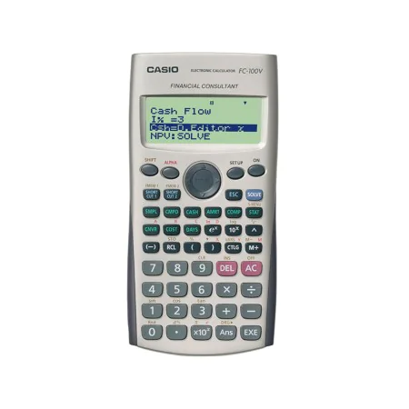 Calculatrice scientifique Casio FC-100V Noir Gris de Casio, Scientifique - Réf : S0366134, Prix : 60,20 €, Remise : %