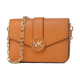 Bolso Mujer Michael Kors 35S2GNML2L-HONEY-COMB Naranja 23 x 5 x 17 cm de Michael Kors, Shoppers y bolsos de hombro - Ref: S03...