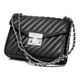 Sac-à-main Femme Michael Kors 35T0SXOL2U-BLACK 23 x 18 x 7 cm Noir de Michael Kors, Sacs portés épaule - Réf : S0368782, Prix...