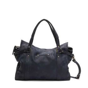 Women's Handbag Ábaco AB117-NU871 Blue 37 x 25 x 7 cm by Ábaco, Hobos & Shoulder Bags - Ref: S0369172, Price: 228,81 €, Disco...