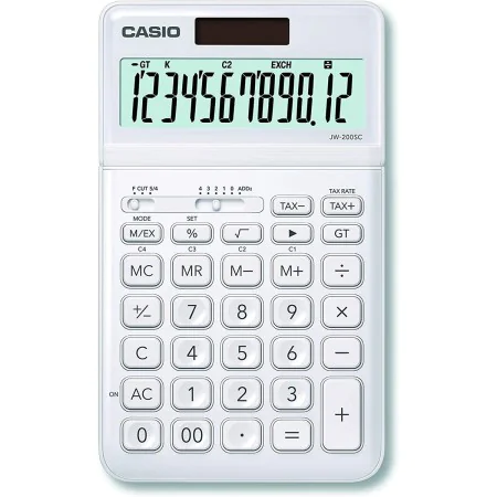 Calculadora Casio JW-200SC-WE Blanco Plástico de Casio, Básicas - Ref: S0369373, Precio: 19,15 €, Descuento: %