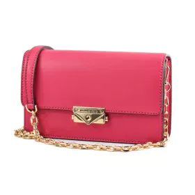 Sac-à-main Femme Michael Kors 35R3G0EC6O-CARMINE-PINK Rose 22 x 14 x 5 cm de Michael Kors, Sacs portés épaule - Réf : S036941...