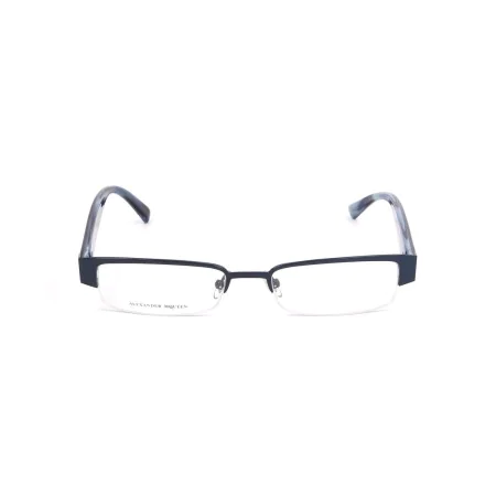 Unisex' Spectacle frame Alexander McQueen AMQ-4159-R1I Blue Ø 51 mm by Alexander McQueen, Glasses and accessories - Ref: S036...