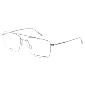 Monture de Lunettes Homme Porsche Design P8381-C-57 ø 57 mm Argenté de Porsche Design, Lunettes et accessoires - Réf : S03701...