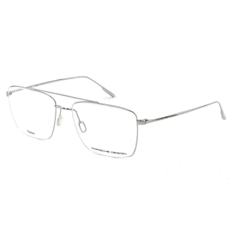 Montura de Gafas Hombre Porsche Design P8381-C-57 ø 57 mm Plateado de Porsche Design, Gafas y accesorios - Ref: S0370149, Pre...