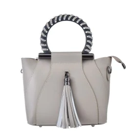 Borsa Donna Mia Tomazzi WB201297-GREY Beige 21 x 18 x 7 cm di Mia Tomazzi, Borse a spalla - Rif: S0370309, Prezzo: 140,94 €, ...