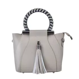 Sac-à-main Femme Mia Tomazzi WB201297-GREY Beige 21 x 18 x 7 cm de Mia Tomazzi, Sacs portés épaule - Réf : S0370309, Prix : 1...