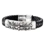 Bracciale Uomo Save Brave SBB-PARIS-BK-19 19 cm di Save Brave, Bracciali - Rif: S0371097, Prezzo: 30,26 €, Sconto: %