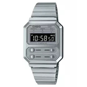 Montre Homme Casio A100WE-7BEF (Ø 33 mm) de Casio, Montres bracelet - Réf : S0371760, Prix : 38,96 €, Remise : %