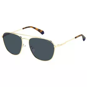 Men's Sunglasses Polaroid PLD-4127-G-S-J5G-C3 Golden ø 58 mm by Polaroid, Glasses and accessories - Ref: S0373300, Price: 36,...