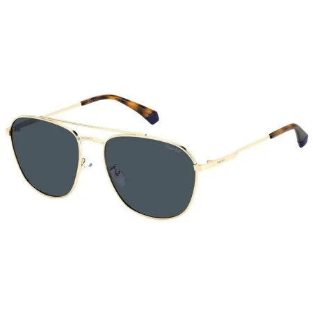 Gafas de Sol Hombre Polaroid PLD-4127-G-S-J5G-C3 Dorado ø 58 mm de Polaroid, Gafas y accesorios - Ref: S0373300, Precio: 36,8...