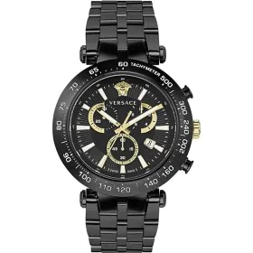 Relógio masculino Versace VEJB007-22 (Ø 46 mm) de Versace, Relógios com braselete - Ref: S0373530, Preço: 677,14 €, Desconto: %