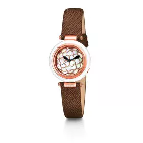 Montre Femme Folli Follie WF14R006SPW_MARRON (Ø 25 mm) de Folli Follie, Montres bracelet - Réf : S0373542, Prix : 85,80 €, Re...