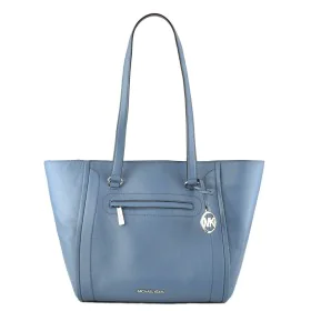 Borsa Donna Michael Kors Carine Azzurro 43 x 28 x 13 cm di Michael Kors, Borse a spalla - Rif: S0373549, Prezzo: 205,59 €, Sc...