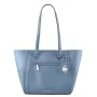 Sac-à-main Femme Michael Kors Carine Bleu 43 x 28 x 13 cm de Michael Kors, Sacs portés épaule - Réf : S0373549, Prix : 205,59...