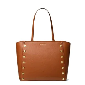 Sac-à-main Femme Michael Kors Holly Marron 35 x 30 x 17 cm de Michael Kors, Sacs portés épaule - Réf : S0374708, Prix : 187,3...