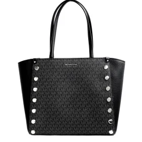 Bolso Mujer Michael Kors Holly Negro 35 x 30 x 17 cm de Michael Kors, Shoppers y bolsos de hombro - Ref: S0374709, Precio: 18...