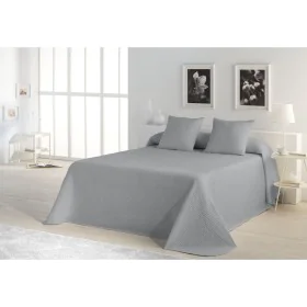 Trapunta Alexandra House Living Banús Grigio Perla 280 x 290 cm (3 Pezzi) di Alexandra House Living, Coperte e copriletti - R...