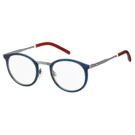 Monture de Lunettes Homme Tommy Hilfiger TH-1845-PJP Blue Ø 49 mm de Tommy Hilfiger, Lunettes et accessoires - Réf : S0378249...