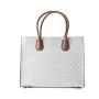 Sac-à-main Femme Michael Kors MERCER Gris 32 x 26 x 14 cm de Michael Kors, Sacs portés épaule - Réf : S0378278, Prix : 155,85...