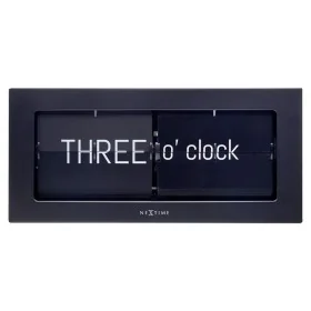 Horloge de table Nextime 5229ZW 36 x 16 x 8,5 cm de Nextime, Pendulettes de bureau - Réf : S0378882, Prix : 60,11 €, Remise : %