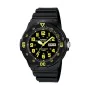 Montre Homme Casio MRW-200H-9BVDF Noir (Ø 47 mm) de Casio, Montres bracelet - Réf : S0379131, Prix : 35,37 €, Remise : %