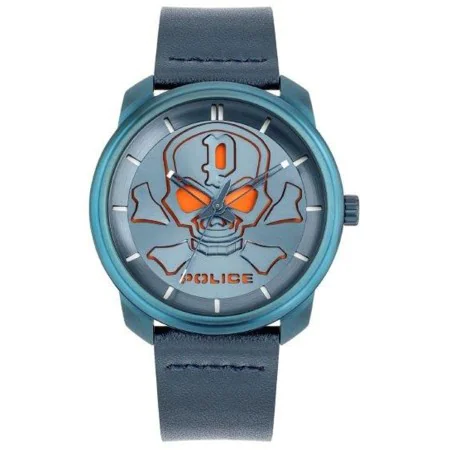 Men's Watch Police PL15714JSBL-03 (Ø 44 mm) by Police, Wrist Watches - Ref: S0379276, Price: 60,05 €, Discount: %