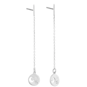 Pendientes Mujer Secrecy E8244CDAWA900 Plata de ley 4 cm de Secrecy, Pendientes - Ref: S0379782, Precio: 28,73 €, Descuento: %