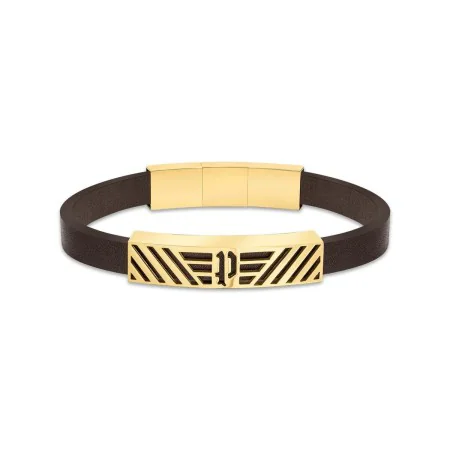 Bracelete masculino Police PEAGB2211704 Couro 19 cm de Police, Pulseiras - Ref: S0380612, Preço: 33,41 €, Desconto: %