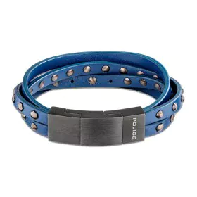 Bracciale Uomo Police PEJGB2009301 Pelle 19 cm di Police, Bracciali - Rif: S0380652, Prezzo: 27,93 €, Sconto: %