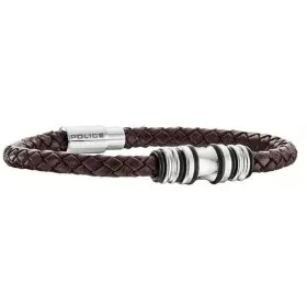 Bracelet Homme Police PJ25488BLC.02A Cuir 19 cm de Police, Bracelets - Réf : S0380795, Prix : 27,93 €, Remise : %