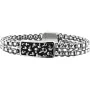 Bracelete masculino Police PJ25698BSS.01-L Aço inoxidável 22 cm de Police, Pulseiras - Ref: S0380816, Preço: 34,47 €, Descont...