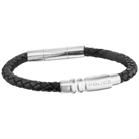 Bracciale Uomo Police PJ25892BLB.01A Pelle 19 cm di Police, Bracciali - Rif: S0380828, Prezzo: 24,20 €, Sconto: %