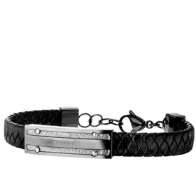 Bracciale Uomo Police PJ26046BLU.03 Pelle 19 cm di Police, Bracciali - Rif: S0380831, Prezzo: 35,37 €, Sconto: %