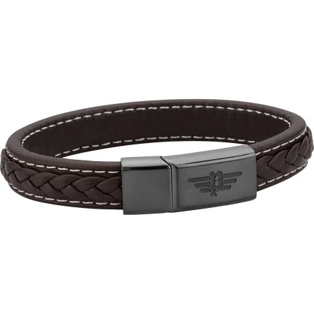 Bracelet Homme Police PJ26268BLB.02-L Cuir 19 cm de Police, Bracelets - Réf : S0380840, Prix : 26,06 €, Remise : %