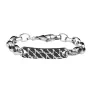 Men's Bracelet Police PJ26355BSS.01-S Stainless steel 21 cm by Police, Bracelets - Ref: S0380856, Price: 34,47 €, Discount: %