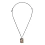 Men's Necklace Police PJ26485PSBR.01 50 + 20 cm by Police, Necklaces - Ref: S0380880, Price: 35,42 €, Discount: %