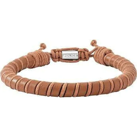 Bracelet Homme Police PJ26486BLC.03 Cuir 19 cm de Police, Bracelets - Réf : S0380882, Prix : 24,13 €, Remise : %