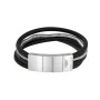 Bracelet Homme Police PJ26551BSS.01 Cuir 19-21 cm de Police, Bracelets - Réf : S0380888, Prix : 27,85 €, Remise : %